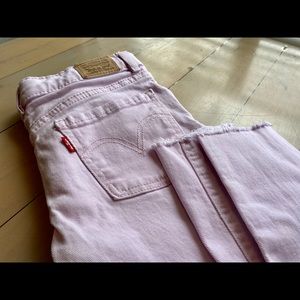 Pink Ankle Crop Levi’s